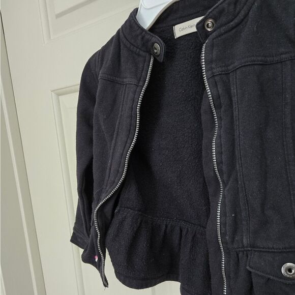 2/$15 Calvin Klein Zip up sweater size 3 - Picture 3 of 5